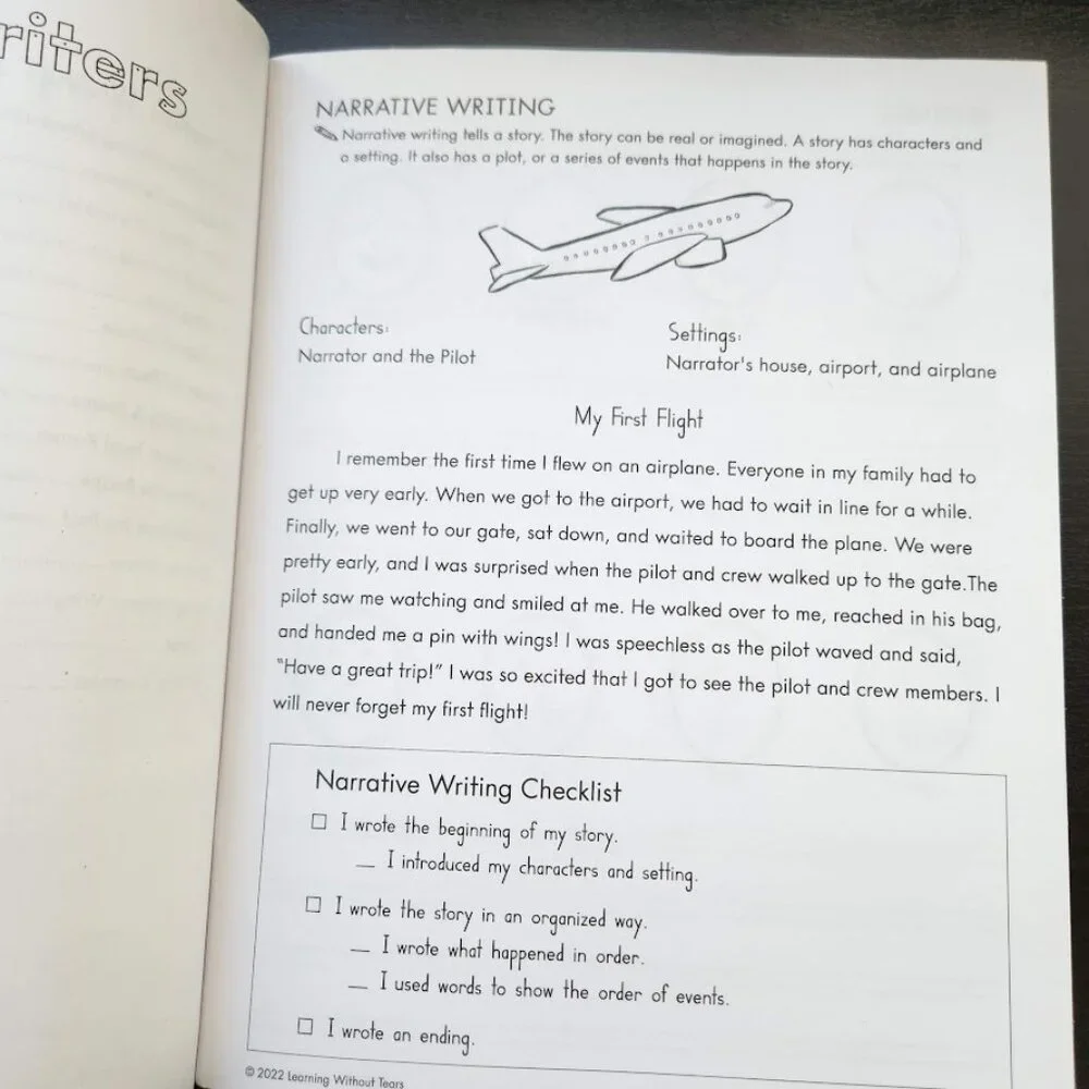 NEW Handwriting Without Tears Building Writers D 3rd Grade ISBN 9781952970924